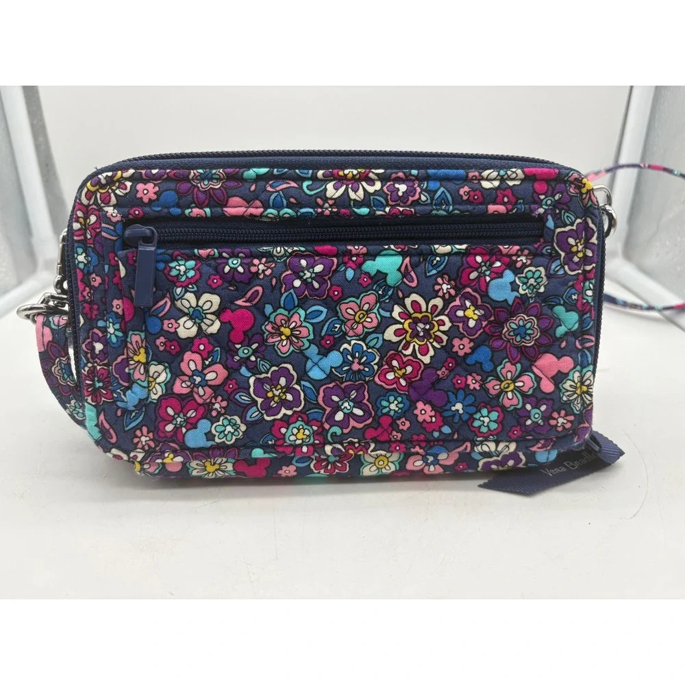 Vera Bradley Disney Mickey Minnie All In One Crossbody Bag Wallet